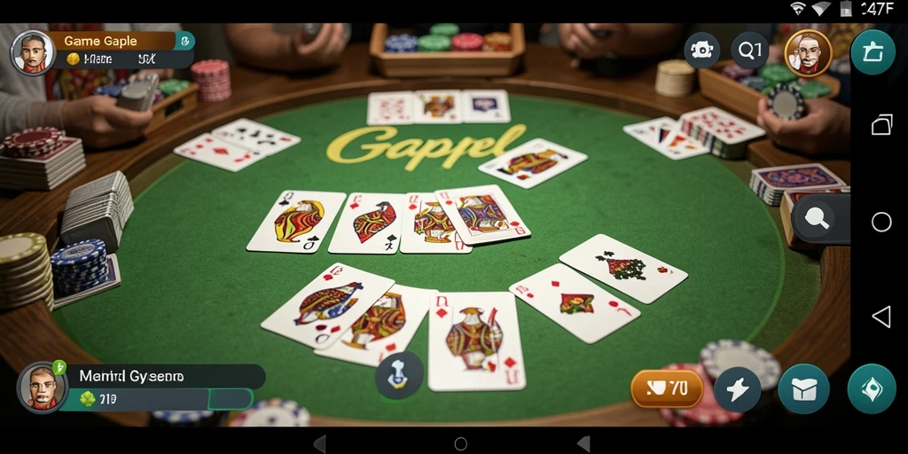 Gameplay seru dari game Gaple 47F yang penuh tantangan.