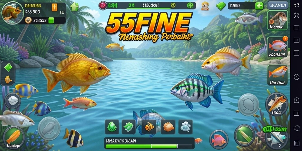 Tangkapan ikan yang mengesankan di 55FIVE.