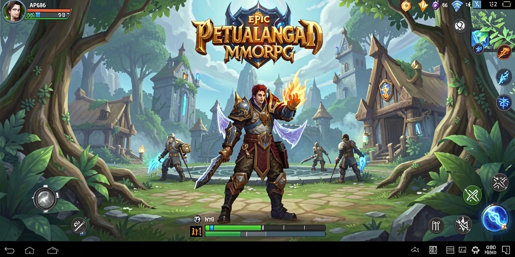 Tampilan utama gameplay AP686 yang imersif dan penuh petualangan.