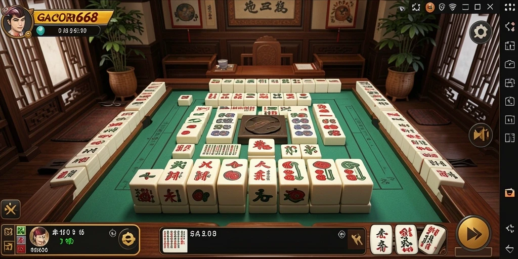 Tampilan gameplay seru dalam GACOR668 yang memikat.