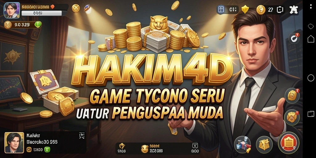 Tampilan gameplay menarik dari HAKIM4D yang menyajikan tantangan Tycoon.