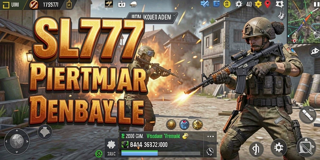 Screenshot gameplay SL777 menampilkan aksi pertempuran memukau.