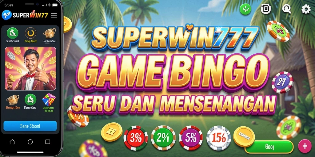 Tampilan gameplay <strong>SUPERWIN777</strong> yang mendebarkan saat bermain Bingo.