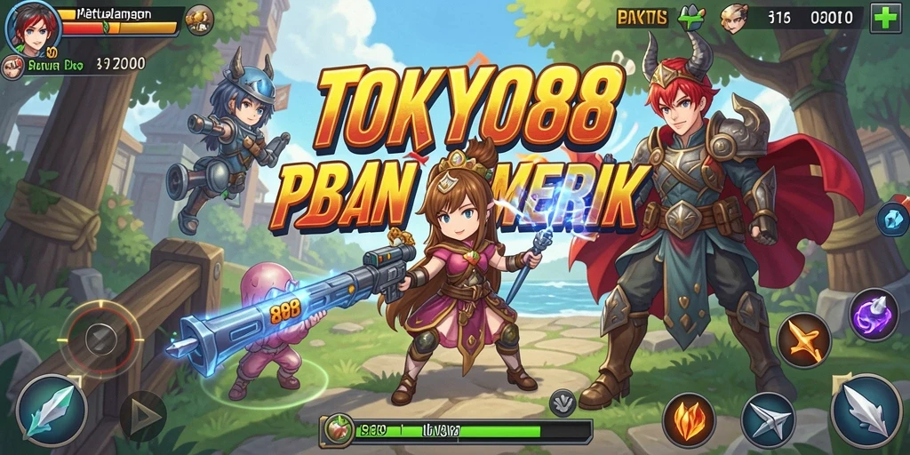Tampilan gameplay TOKYO88 yang penuh aksi dan strategi.