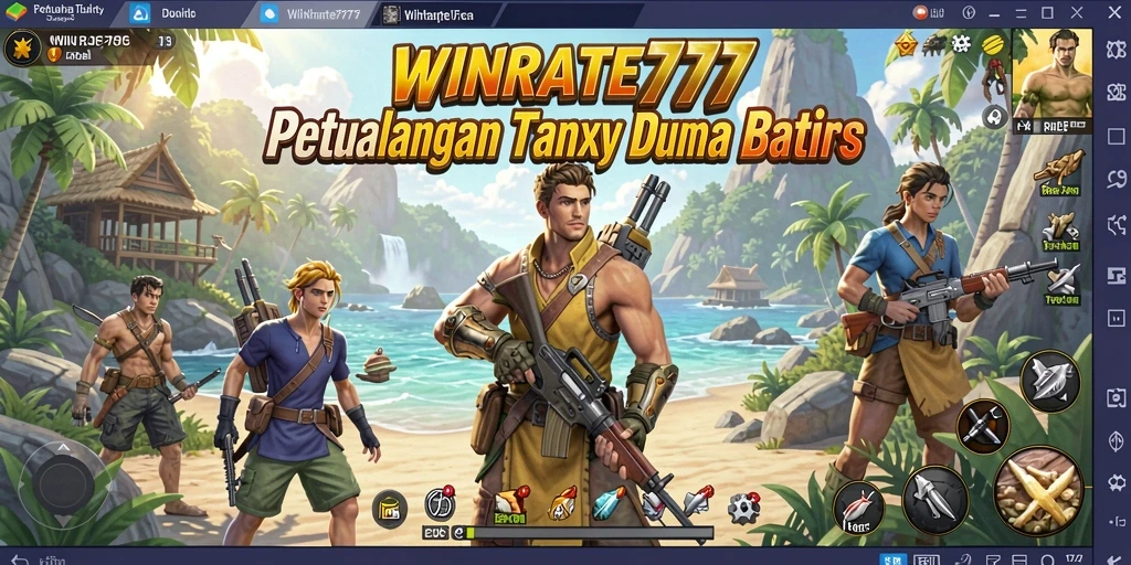 Tangkapan layar menunjukkan petualangan seru dalam gameplay Open World.